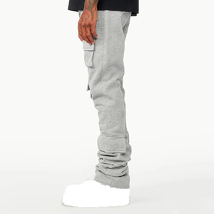 กางเกงยีนส์ผู้ชายรุ่นใหม่ คุณภาพสูง ทรงสลิม ดีไซน์ทันสมัย มีกระเป๋าหลายช่อง รับผลิตตามแบบ OEM พร้อมสกรีนโลโก้ - Product Image 2