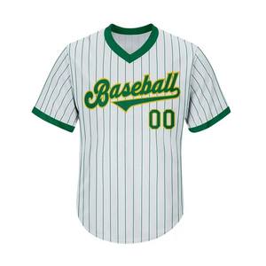 2026 Model embroidery baseball jersey 100% polyester breathable unique style high quality own logo baseball shirt - Product Image 1
