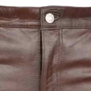 Shorts de Cuero para Hombre Hechos en Pakistán, Shorts de Cuero para Hombre a Bajo Precio, Shorts de Cuero de Diseñador para Hombre - Product Image 2