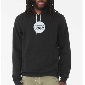 Sweat à capuche en molleton biologique tri-mélange pour homme - Product Image 4