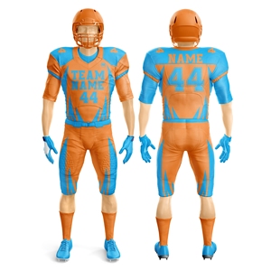 Unique Custom American Football Uniform Set Jersey <b>Pants</b> Breathable <b>Mesh</b> Quick Dry Tackle Twill Numbers Team Wear OEM Supplier - Product Image 1