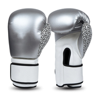 Gants de boxe professionnels en cuir de vachette 16 OZ avec fermeture auto-agrippante, imperméables, moulés à la main haute densité pour le kick-boxing, le Sanda et l'entraînement MMA