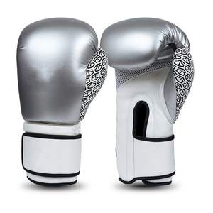 Guantes de Boxeo Profesionales de Cuero Vacuno de 16 oz con Cierre de Velcro, Moldeados a Mano de Alta Densidad para Entrenamiento de Kick Boxing, Sanda y MMA - Product Image 2