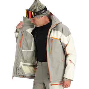 Veste de ski imperméable tendance 2026 pour homme, coupe-vent à capuche avec revêtement rigide, veste de ski d'hiver personnalisée coupe-vent pour la montagne - Product Image 6