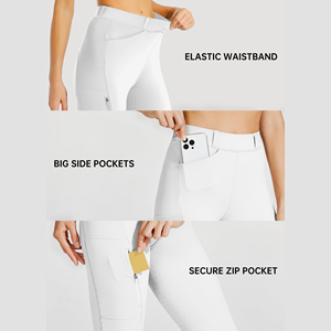 Pantalones de Equitación Profesionales para Doma Clásica, Jodhpur y Breeches con Diseño de Asiento Completo y Agarre Extra para Mayor Estabilidad - Product Image 6