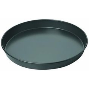 Bandeja Redonda para Pizza de Acero al Carbono, Resistente y Antiadherente, con Borde Enrollado, para Pizza Estilo Chicago - Product Image 1