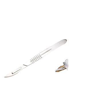 Lames chirurgicales 10R en acier au carbone, marquées CE, personnalisables, instruments médicaux de qualité supérieure pour usage hospitalier - Product Image 5