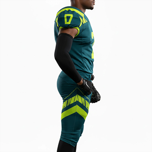 Uniforme de Fútbol Americano de Manga Corta, Talla Grande, Transpirable, Personalizado de Primera Calidad, con Logotipo Bordado y Cosido - Product Image 5