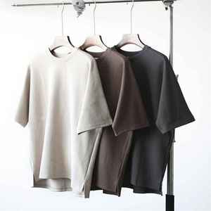 เสื้อยืดโอเวอร์ไซส์ผู้ชาย ผ้าฝ้าย 100% ขายส่ง น้ำหนัก 280 กรัม เสื้อยืดสตรีทแวร์ ฮิปฮอป ลายกราฟิก วินเทจ ทรงบ็อกซี่ ตัดสั้น สำหรับผู้ชาย - Product Image 3