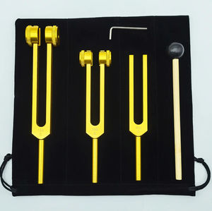 Debonairii Ensemble de 9 Diapasons de Guérison des Chakras, Fréquences Solfeggio, Kit d'Instruments de Thérapie Sonore Manuelle, Certifié CE - Product Image 4