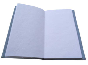 Cuaderno de Alta Calidad Hecho a Mano con Papel de Algodón Reciclado, Texturas de Mezclilla, Cubierta Azul, Libre de Ácido, Álbum de Fotos - Product Image 3