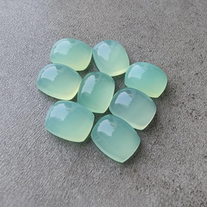 Calcaïdonie Aqua Naturelle Calibrée en Forme de Coussin, Pierre Précieuse Non Montée, pour la Fabrication de Bijoux, Toutes Tailles Disponibles - Product Image 3
