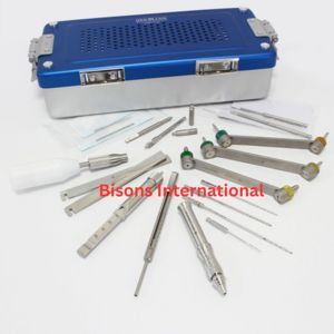 Juego de Instrumentos Ortopédicos Manuales de Acero Inoxidable BISONS para Mini Fragmentos |   Instrumentos para Cirugía Ósea y Traumatología - Product Image 4