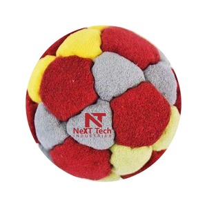 NeXT <b>Tech</b> INDUSTRIES Sport Ball Red Yellow Gray Foam Football 2.5 Inches Toy Ball for Kids and Adults Play - Product Image 1
