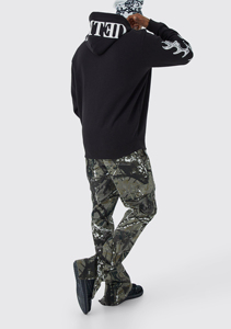 Thermique Vente Chaude Velours doublure vierge Zipper hoodies haute qualité surdimensionné polaire à capuche pleine fermeture éclair streetwear à capuche - Product Image 3