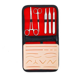 Kit de Práctica de Sutura, Instrumentos Quirúrgicos Eléctricos para Entrenamiento de Estudiantes de Medicina, Hospital, ORL, Acero Inoxidable, Certificado CE - Product Image 6