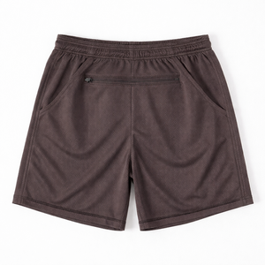 Shorts de basketball et de course personnalisés pour hommes en maille, séchage rapide, respirants, avec cordon de serrage, taille élastique, grandes tailles, fabricant en gros - Product Image 3