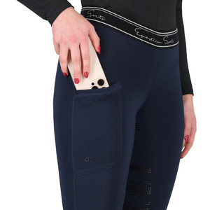 Pantalon d'équitation extensible 4 directions de haute qualité, leggings, collants, vêtements d'équitation en tissu technique au toucher doux - Product Image 3