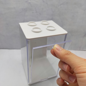 กล่องเก็บของพลาสติก PP รูปทรงสี่เหลี่ยมใส ประกอบง่าย สำหรับเก็บฟิกเกอร์ - Product Image 4