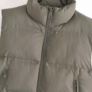 Chaqueta Safari de Terciopelo con Solapa Grande para Hombre, Informal, Otoñal, Tejida, con Cierre de Cremallera de PU, Servicio OEM - Product Image 3