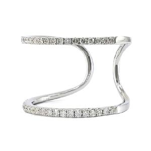 Joyería de Fábrica China, Venta Caliente, Mejor Calidad, Oro Blanco Sólido de 18k, Diamante Natural con Corte Brillante, Clásico para Compromiso, Fiesta, Boda - Product Image 4