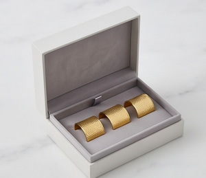 Anillos para Servilletas Dorados de Acero Inoxidable, Adecuados para Decoración de Mesa y Artículos de Cocina - Product Image 6