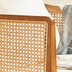 Mid-Century Modern 24'' Rattan Dining <b>Chairs</b> - Product Image 4