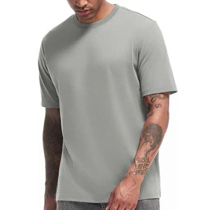 Camisetas Deportivas de Manga Corta para Hombre, Ropa Deportiva Masculina 2025, Camisetas de Algodón 100% Puro de Primera Calidad para Caballeros - Product Image 5