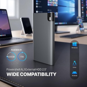 Disco Duro Externo Portátil de 500 GB, 2.5 Pulgadas, SATA, USB 3.1, con Velocidad de hasta 5 Gbps - Product Image 2