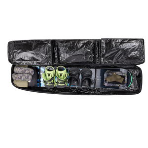 กระเป๋าใส่อุปกรณ์สกีแบบพับได้พร้อมแผ่นรองนุ่มและตะเข็บเสริมความแข็งแรงเพื่อความทนทาน กระเป๋าใส่อุปกรณ์สกีที่ปรับความยาวได้ - Product Image 5