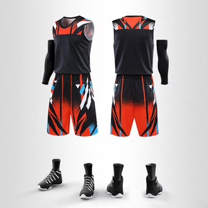 Uniformes de Baloncesto Personalizados al por Mayor para Adultos, 100% Poliéster, Transpirables, de Secado Rápido, Tallas Grandes, Uniformes de Equipo Profesionales - Product Image 2