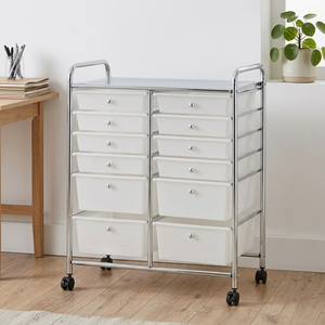 Wholesale DIY Home Storage Furniture Taiwan Office <b>Plastic</b> Storage Drawer Cart Metal Wardrobe for Living Room for Home - Product Image 3