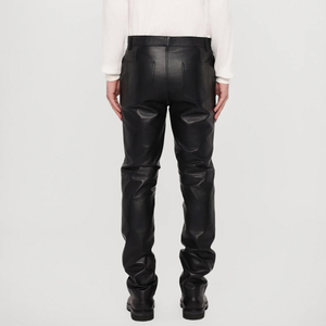 Pantalon en polyester pour homme, coupe slim décontractée, droit, imperméable, écologique, streetwear, construction durable - Product Image 2