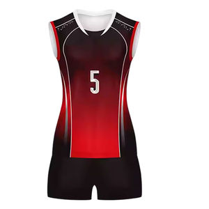 Uniforme de Voleibol de Secado Rápido, Tela 100% Poliéster, Uniforme de Voleibol Resistente para Equipos, Fabricante y Proveedor Mayorista - Product Image 2