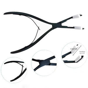 Mini Hair <b>Extension</b> Pliers Metal Clip Remover Tool for Micro Ring <b>Bead</b> Installation and Removal 8 Colors Available - Product Image 2