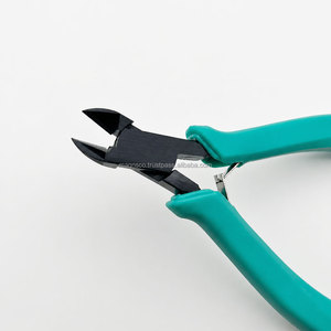 Pro Black 5 inch Micro Chain Nose Pliers Stainless Steel <b>Smooth</b> Jaw High-Quality Jewelry Making bending <b>Tool</b> - Product Image 5