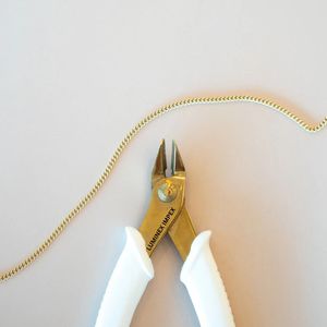 LUMINEX IMPEX Customizable Gold <b>Flush</b> <b>Cutter</b> Pliers Industrial Grade High Quality Stainless Steel Precision Side Tool Jewelry - Product Image 3