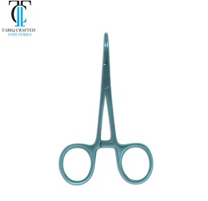Pinzas Hemostáticas Halsted para Mosquitos, Reutilizables, Pinzas Quirúrgicas para Arterias, Punta Recta y Curva, Proveedor de Instrumentos Médicos - Product Image 4