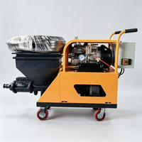 Machine à pulvériser le mortier électrique 220V haute performance avec pulvérisation efficace pour la construction de murs