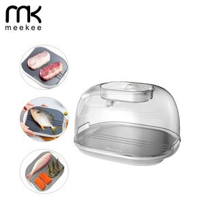 Multifunctional Fast Defroster <b>Meat</b> Board Tray with Lid - Product Image 1