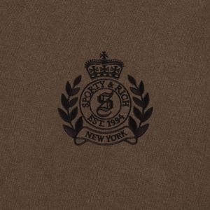 Shorts Deportivos Personalizados para Mujer con Bordado del Escudo de NY, Felpa de Algodón Premium de 450 GSM, Cintura Elástica, Marca Personalizada - Product Image 3