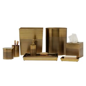 Premium Metal <b>Bathroom</b> Set For Contemporary <b>Bathroom</b> <b>Decor</b> Hotel Resort Apartment And Villa Interior Styling - Product Image 6