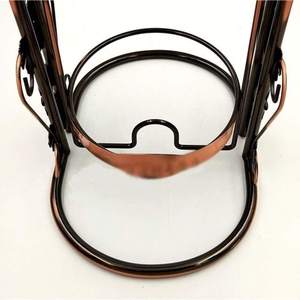 <b>Wine</b> Bottle Holder <b>Stand</b> Decorative Metal <b>Wine</b> Holder <b>Rack</b> for Kitchen Dining Table & Bar Stylish Home Decor Gift Item - Product Image 4