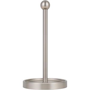 Portarotolo da Cucina Moderno ed Elegante dal Design Minimalista, Colore Nichel Spazzolato, per Organizzazione Cucina - Product Image 1