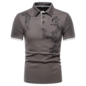 Polo d'été slim fit pour homme, nouvelle collection, décontracté, couleur unie, prix compétitif, vente en gros, vêtements d'extérieur - Product Image 3