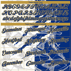 Chemise de golf de haute qualité à col ouvert, avec impression graffiti personnalisée, or royal vieilli, effet 3D, séchage rapide, idéale pour l'extérieur - Product Image 4