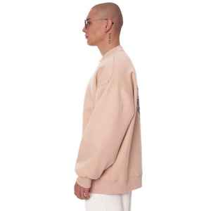 Sweat-shirt surdimensionné pour homme OEM ODM, molleton lourd 400 g/m², logo personnalisé, streetwear, tenue décontractée - Product Image 2