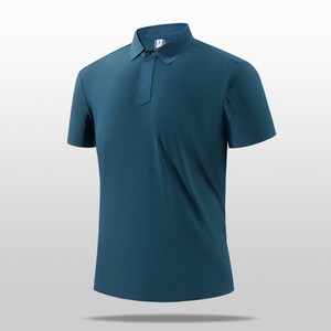 Camisetas de Golf Lisas de Alta Calidad para Verano, con Logotipo Bordado Personalizado, Nueva Llegada, Camiseta Polo Estampada para Hombre, Camisetas de Algodón para Hombre - Product Image 2