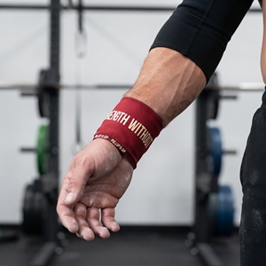 Strong Adjustable Polyester Breathable Unisex Wrist <b>Wraps</b> Heavy Lifting Strength Workout Wrist Support Pull Training <b>Wrap</b> - Product Image 2