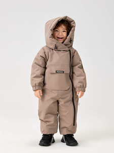 Combinaison de ski d'hiver pour adulte, imperméable, isolée, une pièce, thermique, chaude, coupe-vent, combinaison de plein air avec fermeture éclair, fabrication OEM - Product Image 4